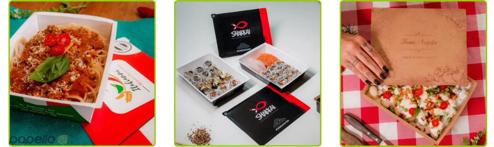 Embalagens seladas Papello